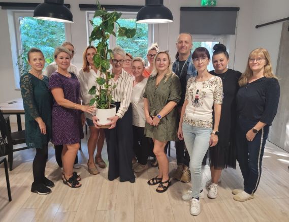 Z wizytą w Fundacji " Przystań "
